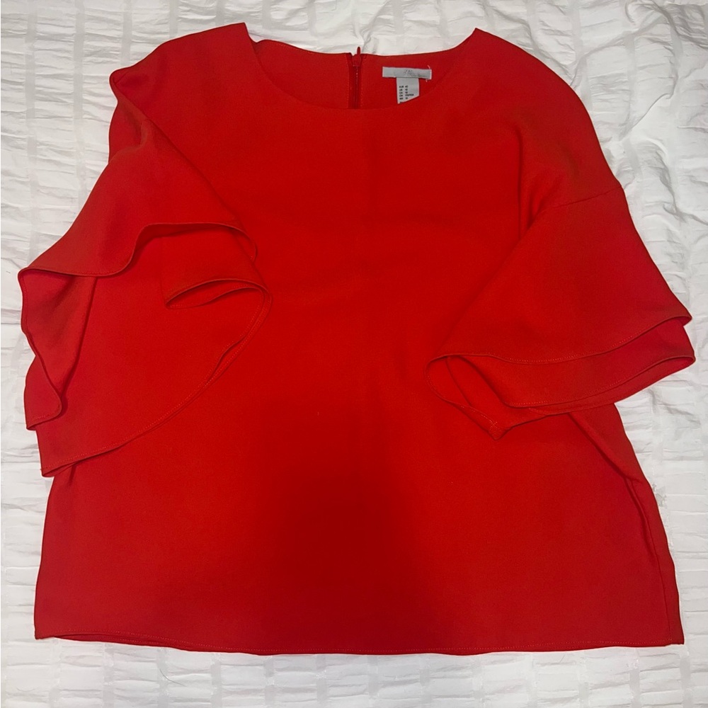 Orange Blouse